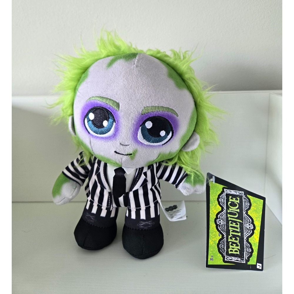 Jazwares Beetlejuice Plush Stuffed Toy Small 6-14 in Halloween